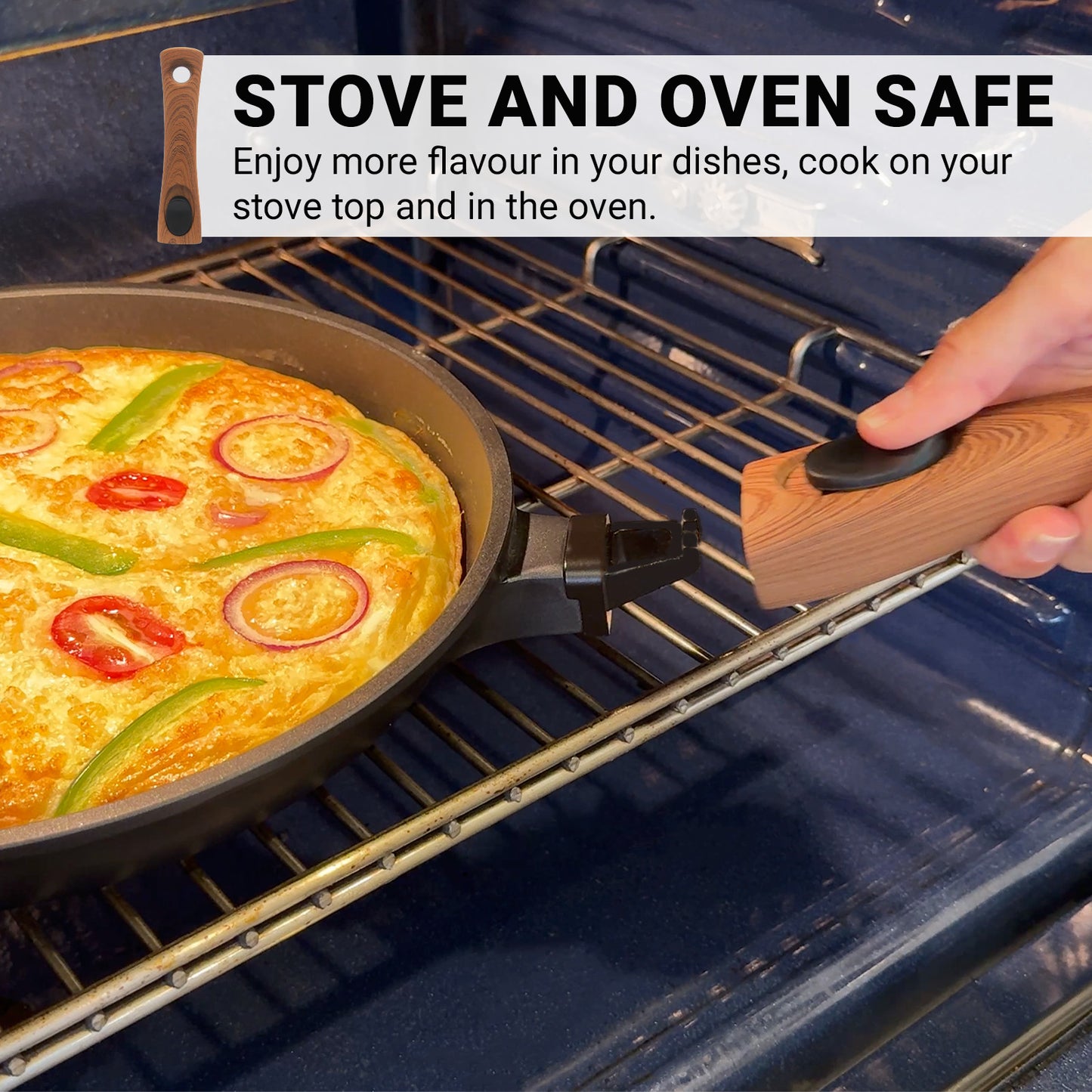 Diamond Earth® StackSmart with Detachable Handles 6pc Cookware Set - Buy one GET ONE FREE!