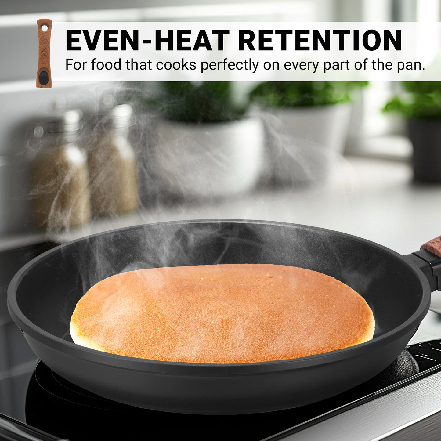 Diamond Earth® StackSmart with Detachable Handles 6pc Cookware Set - Buy one GET ONE FREE!