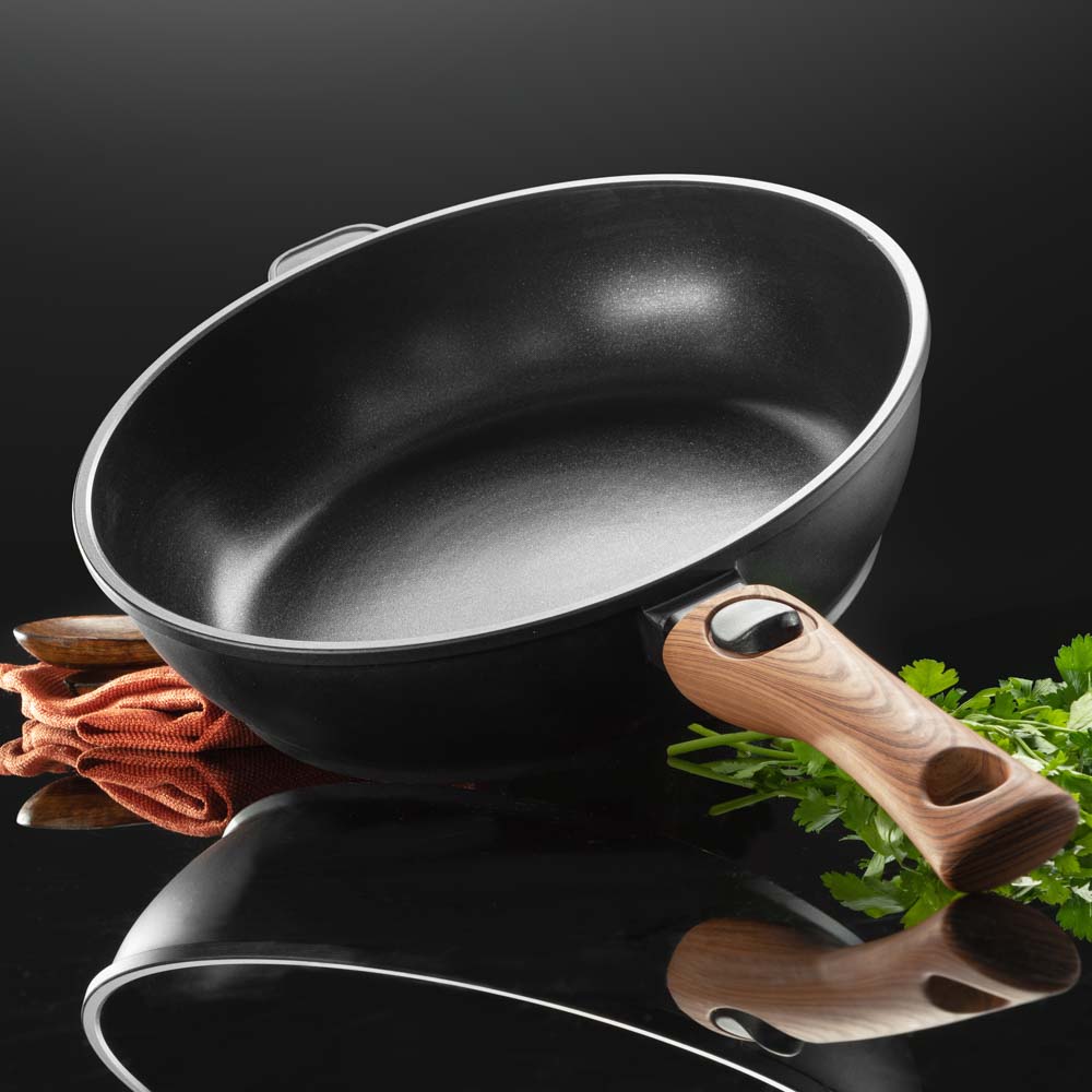 Diamond Earth® 28cm Deep Pan with detachable handle Cookware Kleva Range - Everyday Innovations