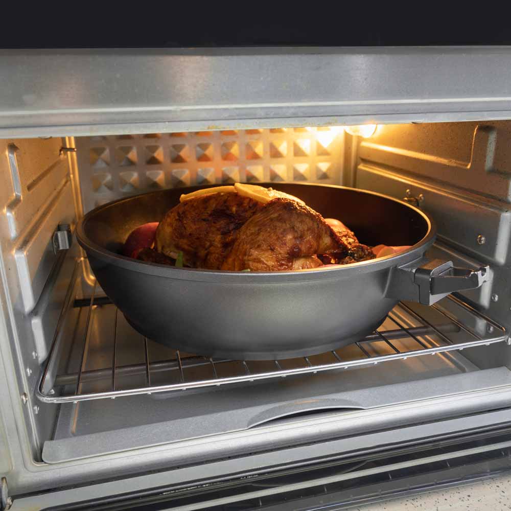 Diamond Earth® 28cm Deep Pan with detachable handle Cookware Kleva Range - Everyday Innovations
