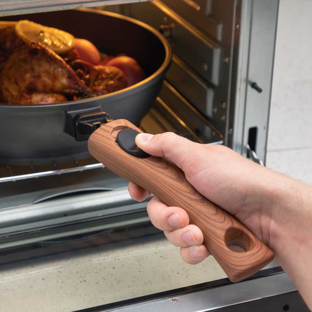 Diamond Earth® 28cm Deep Pan with detachable handle Cookware Kleva Range - Everyday Innovations