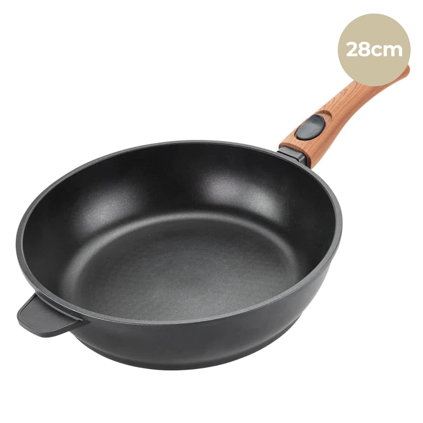 Diamond Earth® 28cm Deep Pan with detachable handle Cookware Kleva Range - Everyday Innovations