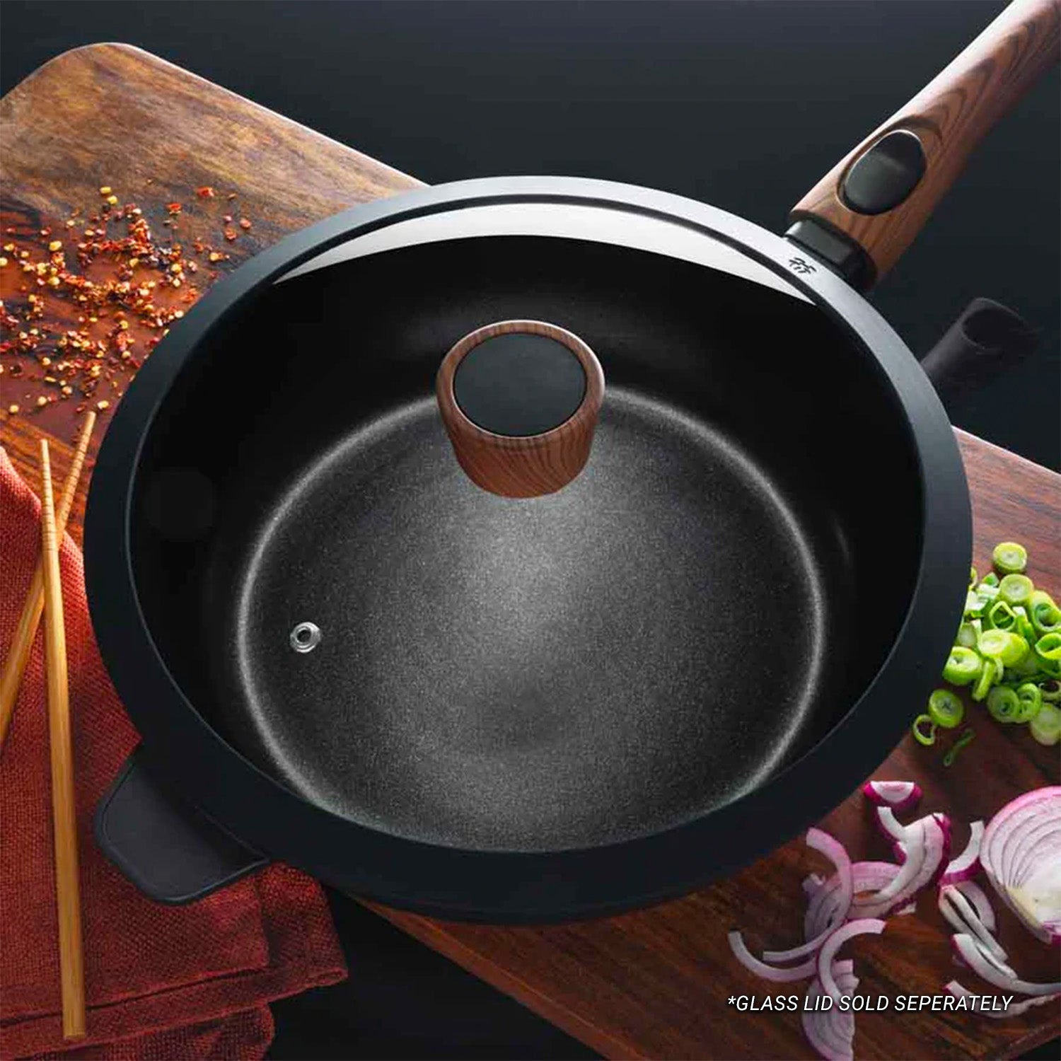 Diamond Earth® 28cm Deep Pan with detachable handle Cookware Kleva Range - Everyday Innovations